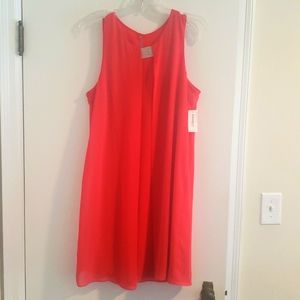 Dress barn red dress with bling